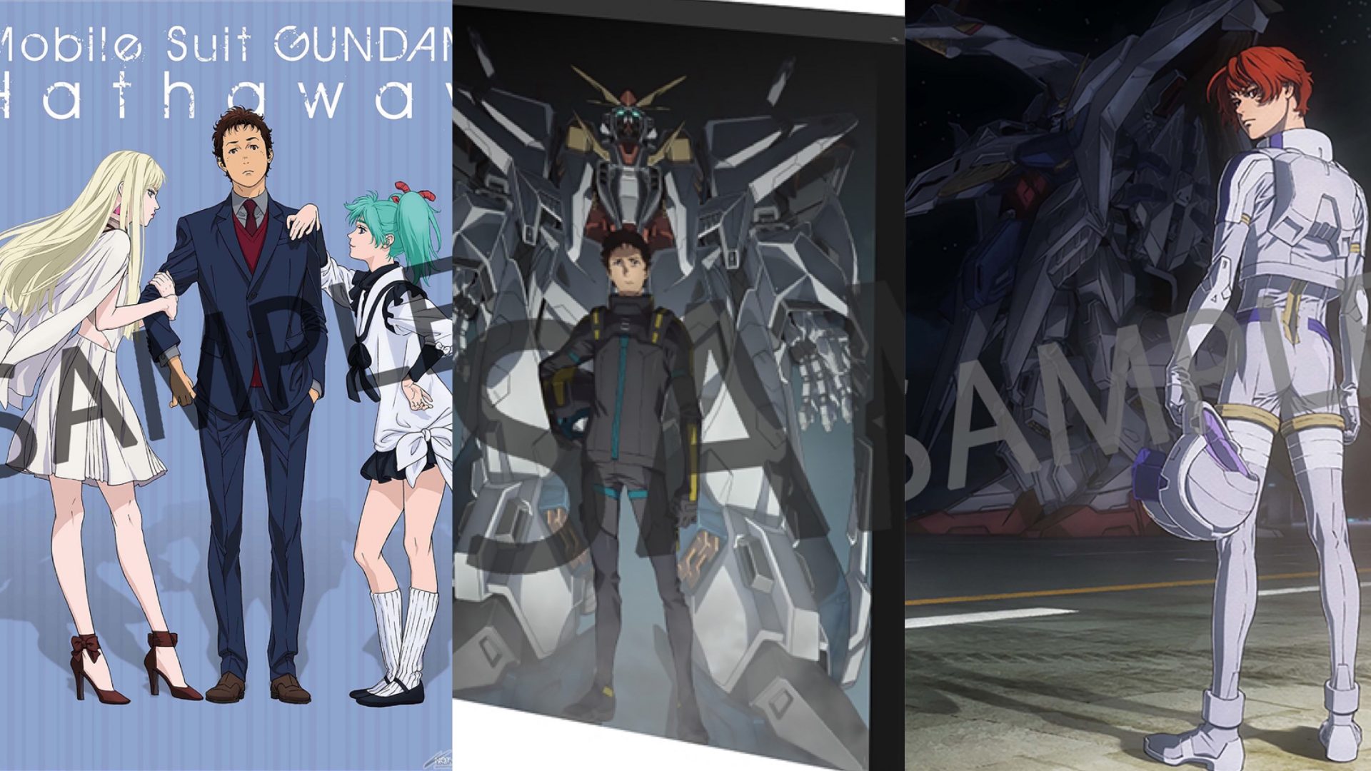 Gundam Hathaway’s Flash Home Video Pre-Order Bonus Item Designs ...