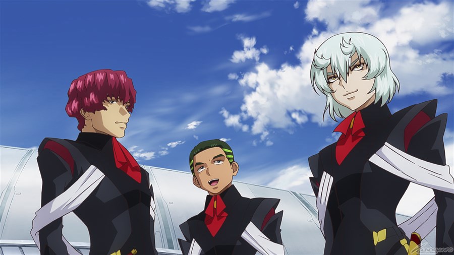 Left to Right: Liu Shenqiang, Griffin Arbalest, and Shura Serpentine