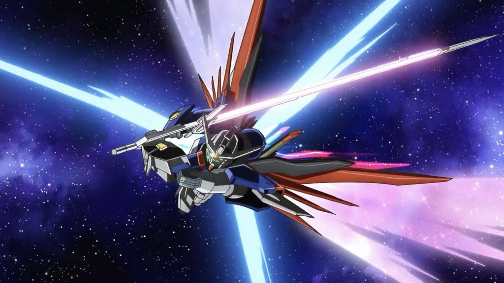 ZGMF/A-42S2 Destiny Gundam Spec II in Mobile Suit Gundam SEED Freedom